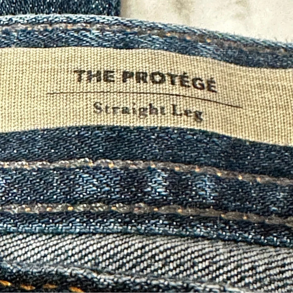 AG Adriano Goldschmied Indigo Relaxed Fit Jeans The Protégés Straight Western